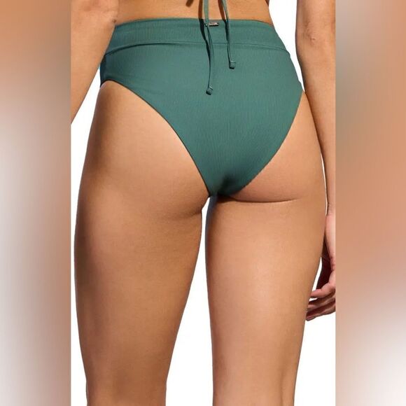 Maaji NWT Suzy Q Reversible Bikini Bottoms Eucalyptus Green Size Large - Picture 4 of 7